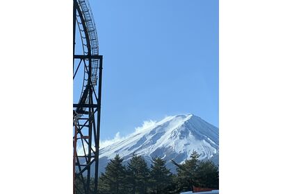 富士急から見た富士山